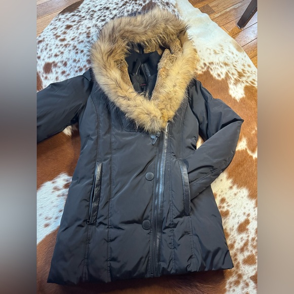 ATELIER NOIR CARLA rabbit fur Winter jacket - Picture 2 of 9